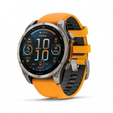 Garmin SMARTWATCH FENIX 8 SAPPHIRE/ORANGE 51mm 010-02905-11