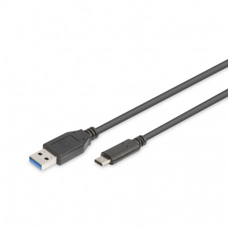 Digitus Connection Cable | AK-300136-010-S | USB-C to USB-A