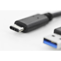 Digitus Connection Cable | AK-300136-010-S | USB-C to USB-A