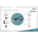 Digitus Connection Cable | AK-300136-010-S | USB-C to USB-A