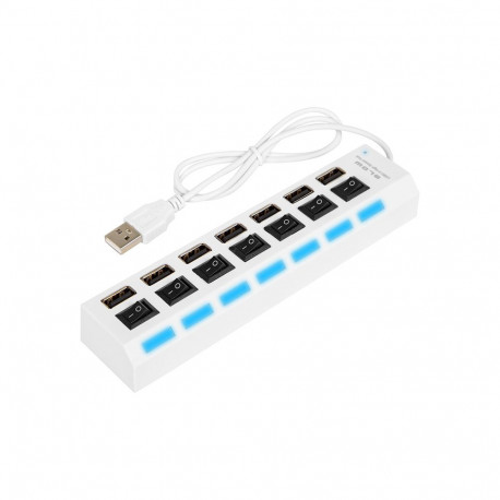 86-074# Rozgałęźnik usb wt.a-7xgn.a hub-06 biały