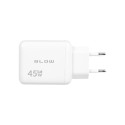 76-029# võrgulaadija usb + usb-c pd 45w gan
