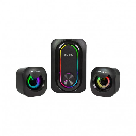 66-399# 2.1 mängukomplekti arvutikõlarid subwooferiga