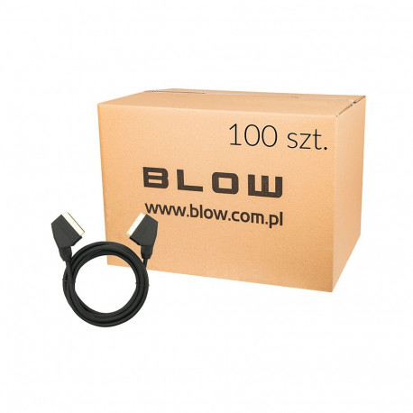 9561# Przyłącze scart-scart 21pin 1.5m opakowanie 100szt (100 tk.)