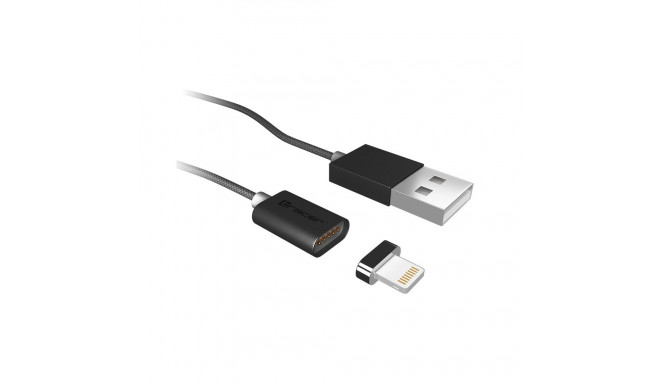 Tracer USB 2.0 iPhone AM - lightning 1,0m must kaabel