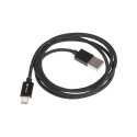 Tracer USB 2.0 iPhone AM - lightning 1,0m must kaabel