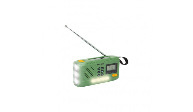77-551# Radio przenośne analogowe am/fm blow ra13 solarne dynamo