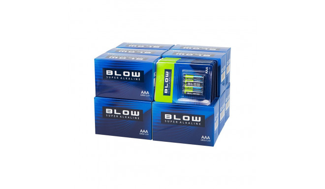 82-669# Bateria blow super alkaline aaa lr3 blister karton