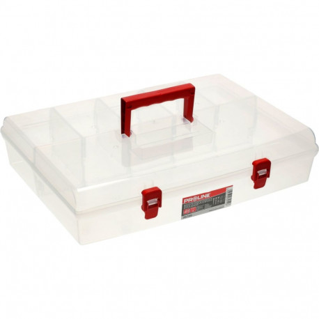 Organizer z rączką, 6 przegród,400x298x85, proline