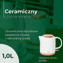 AD 1304 Keraamiline Elektriline Veekeetja 1,0l