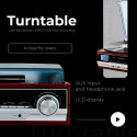 CR 1168 Grammofon raadio ja bluetoothi / mp3 / usb / sd / salvestamisega