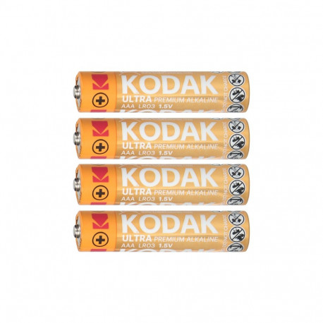 Baterie Kodak ULTRA Premium Alkaline AAA LR03, 4 szt.