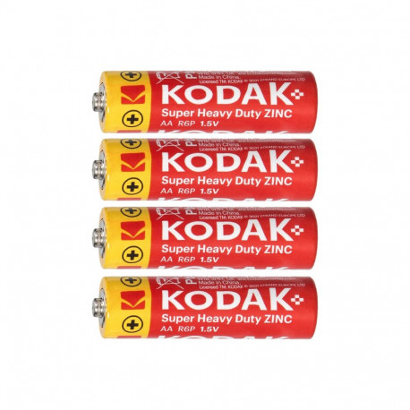 Kodak ZINC Super Heavy Duty AA LR6 patareid, 4 tk