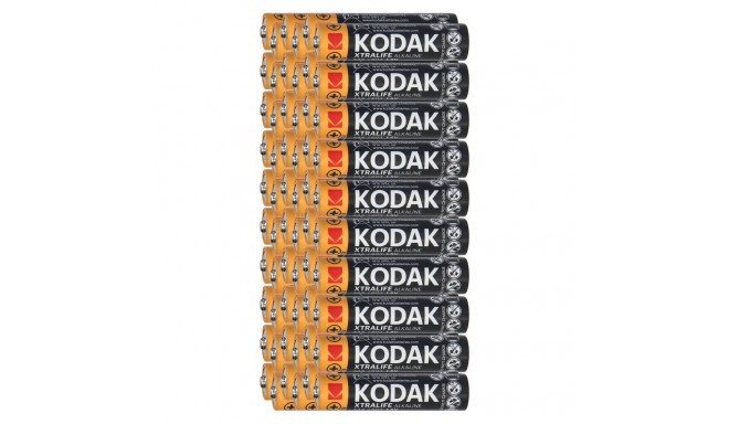 Patareid Kodak XTRALIFE Alkaline AAA LR03, 60tk.