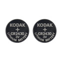 Patarei Kodak Max liitium CR2430, 2 tk.
