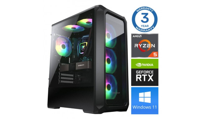 INTOP Ryzen 5 5600X 16GB 500SSD M.2 NVME+2TB RTX4060 8GB WIN11