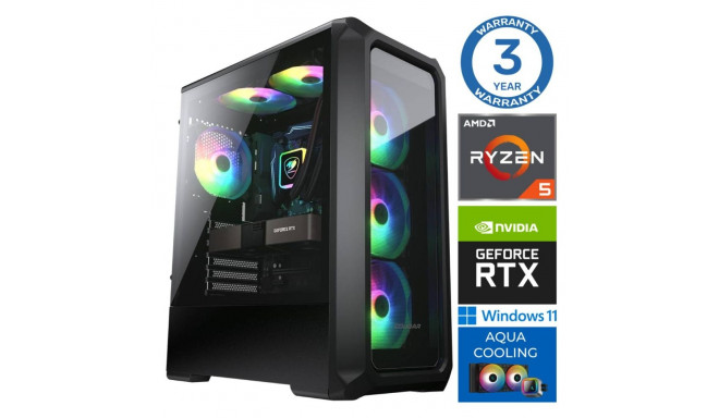INTOP AQUA Ryzen 5 7600X 32GB DDR5 1TB SSD M.2 NVME+2TB RTX3060 12GB WIN11