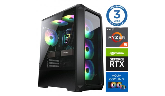 INTOP AQUA Ryzen 5 7600X 32GB DDR5 1TB SSD M.2 NVME+2TB RTX3060 12GB no-OS