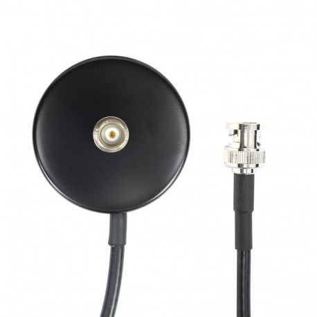 Magnetic base PNI mother-father BNC connection, 55 mm, cable 3 meters