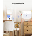 Ezviz T51C Smart Home Temperature & Humidity Sensor 1.8'' large LCD for A3 Gateway White