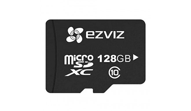 Ezviz 128GB UHS-I 10klass Smart MicroSD kaart, ideaal Full HD video jaoks r90mbps/w50Mbps