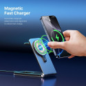 Duzzona W22 3in1 MagSafe Wireless Charger fold Stand Smartphone / Smart Watch / TWS Hedset Airpods