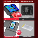 GameBox M3 16bit Kandesise Retro Mängu Konsool 900 mänguga 3'' HD LCD / TV RCA kaabel Punane