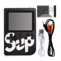 GameBox R1 8bit Portable Retro Game console with 400 games 3'' LCD with TV RCA cable Black