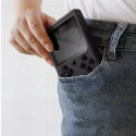 GameBox R1 8bit Portable Retro Game console with 400 games 3'' LCD with TV RCA cable Black