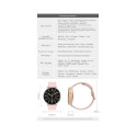 iWear Active 2 Alumiinium Sport BT Kõne Nutikell 1.3'' IPS Ekraan Pulsis ja Happegaasi Monitor Roosa