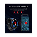 iWear LT32 Durable 4G Sim GPS Tracking IP67 Kids Watch & Phone Call with Chat Camera Black/Blue