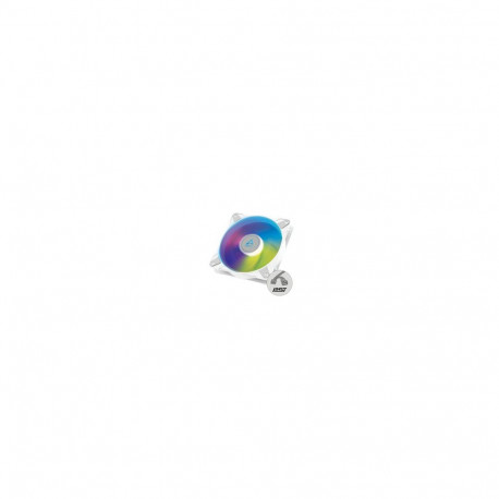ARCTIC P14 PWM PST A-RGB - Semi-passive 140 mm case fan with digital A-RGB in white