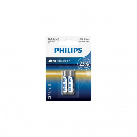 Philips patareid Ultra Alkaline AAA 2tk
