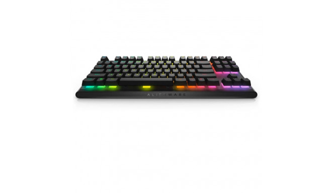 Dell Alienware Tenkeyless AW420K  Gaming Keyboard  Wired  EN  Dark Side of the Moon  CHERRY MX Red