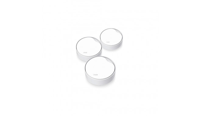 Wireless RouterTP-LINKWireless Router3-pack3000 MbpsMeshWi-Fi 61x10/100/1000M1x2.5GbEDHCPDECOX50-POE