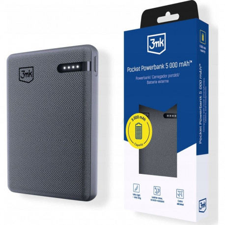 3mk akupank Pocket 5000mAh 12W USB 1C, hall