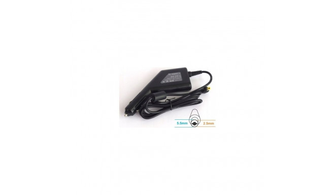 Energy4U CA25 19V / 3.42A (5.5x2.5mm) 65W  Car Power Adapter for Asus  Toshiba  Lenovo Notebook