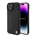 BMW Signature Logo Imprint Back Case Aizsargapvalks Priekš Apple iPhone 15