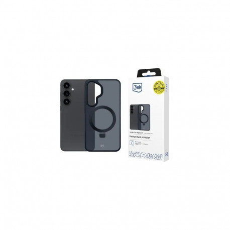 3mk kaitseümbris Samsung Galaxy S25 Mag&Stand, suitsuhall