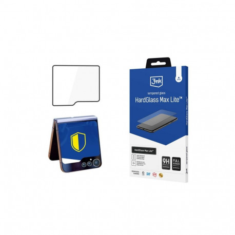 3mk kaitseklaas Samsung Galaxy Z Flip 6 HardGlass Max Lite, must