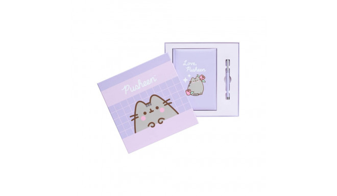 Pusheen - Zestaw notatnik A5 + długopis z kolekcji Moments