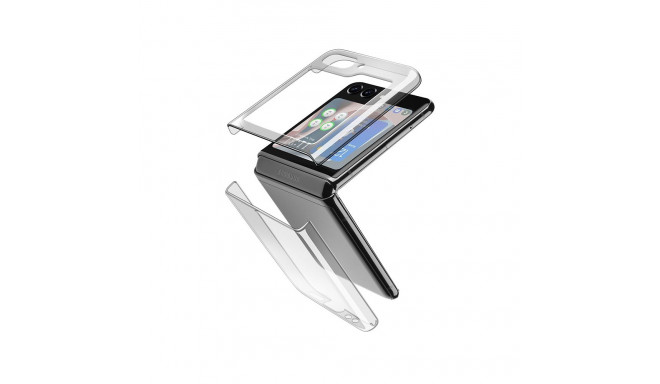 Cellularline Clear Case - Etui Samsung Galaxy Z Flip 5 (przezroczysty)