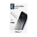 Cellularline Fine - Etui iPhone 11 (przezroczysty)