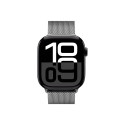 Crong Milano Steel - Pasek ze stali nierdzewnej do Apple Watch 44/45/46/49 mm (srebrny)