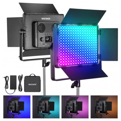 NEEWER PL60C, 60 watt RGB LED light panel