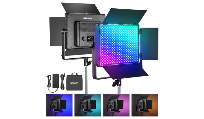 NEEWER PL60C, 60 watt RGB LED light panel