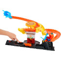 Hot Wheels City Pizza Slam Cobra Attack Playset With 1:64 Scale Toy Car