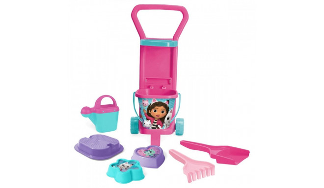 Stroller with summer set Gabbys Dollhouse