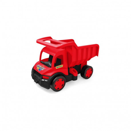 Vehicle Giant dump truck red