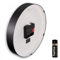 salina wall clock 22cm black